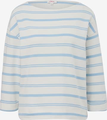 s.Oliver Shirt in Blauw: voorkant