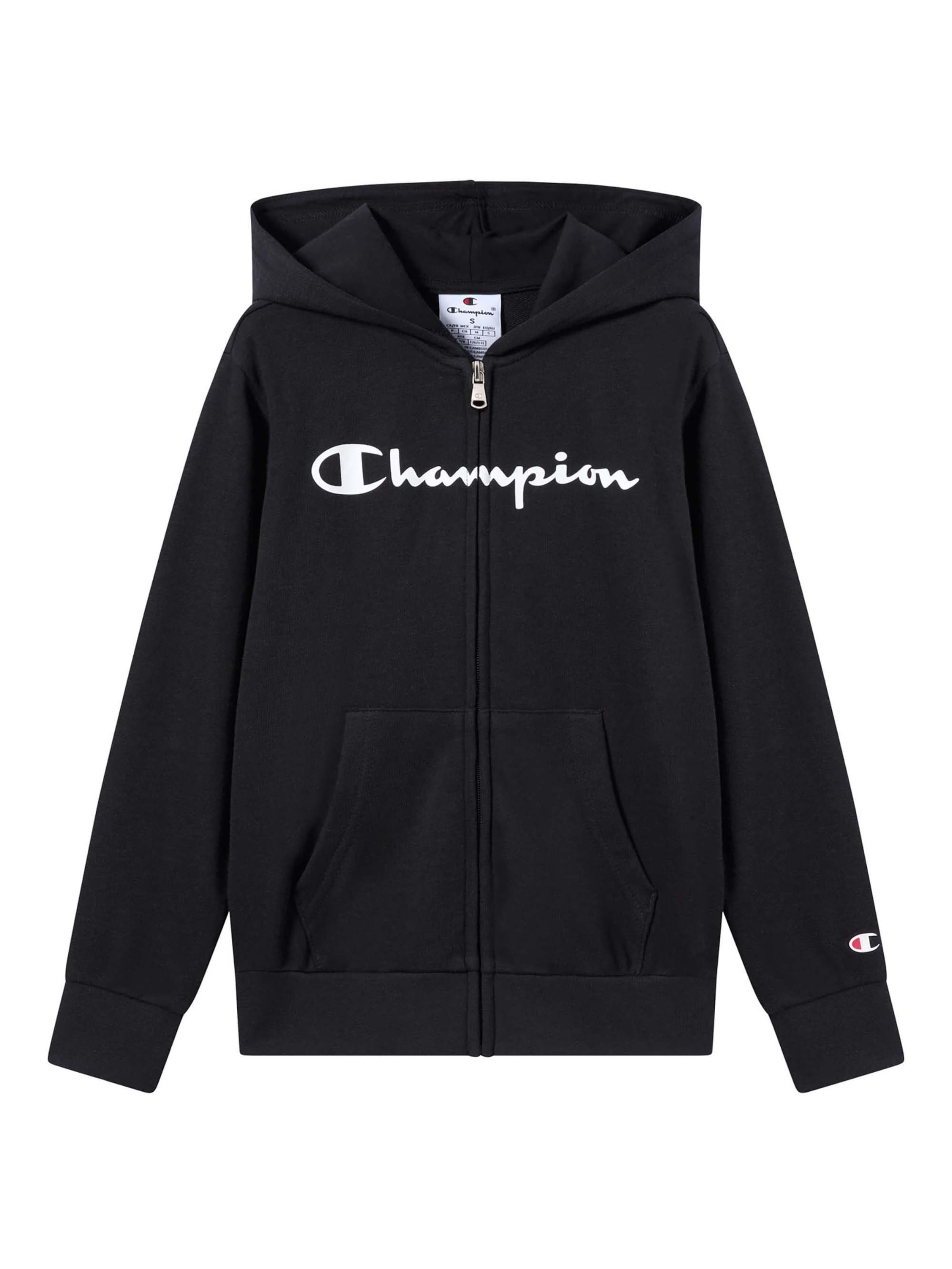 Sweat Champion en noir : devant