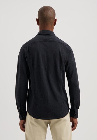 Dstrezzed Regular Fit Hemd 'The Kirk' in Schwarz