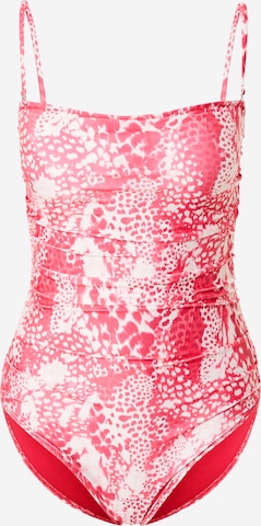 Wallis Bustier Badedrakt i rosa: forside