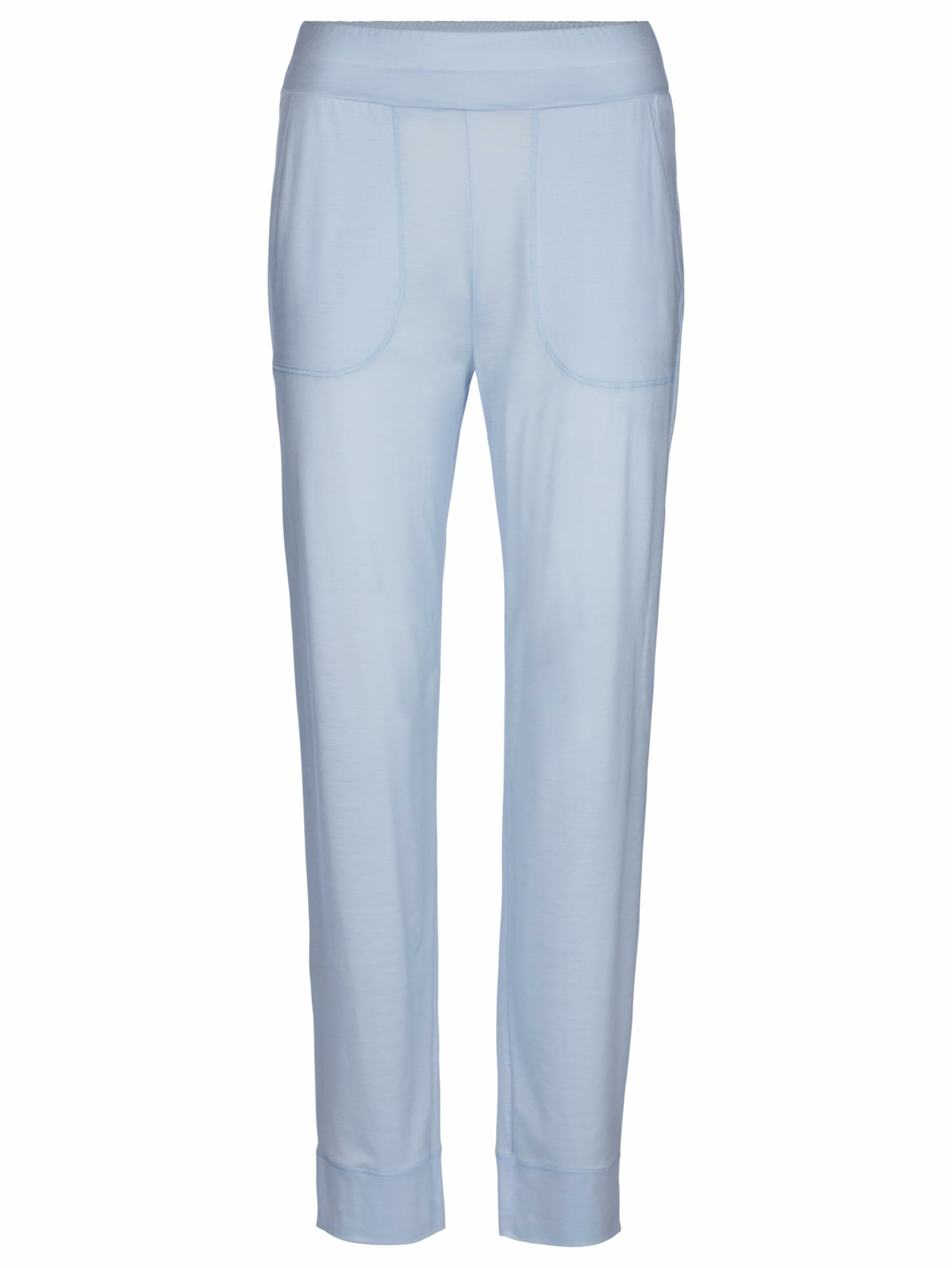CALIDA Regular Pajama Pants in Blue: front