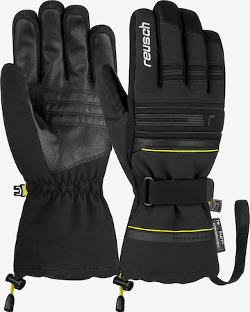 REUSCH Athletic Gloves 'Kondor' in Black: front