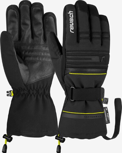 REUSCH Sporthandschuhe 'Kondor' in gelb / schwarz / weiß, Produktansicht