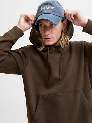 Sweat-shirt 'JJStar' JACK & JONES en marron