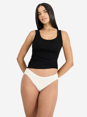 SLOGGI Slip ' Blue ZERO Feel Pure ' in Wit