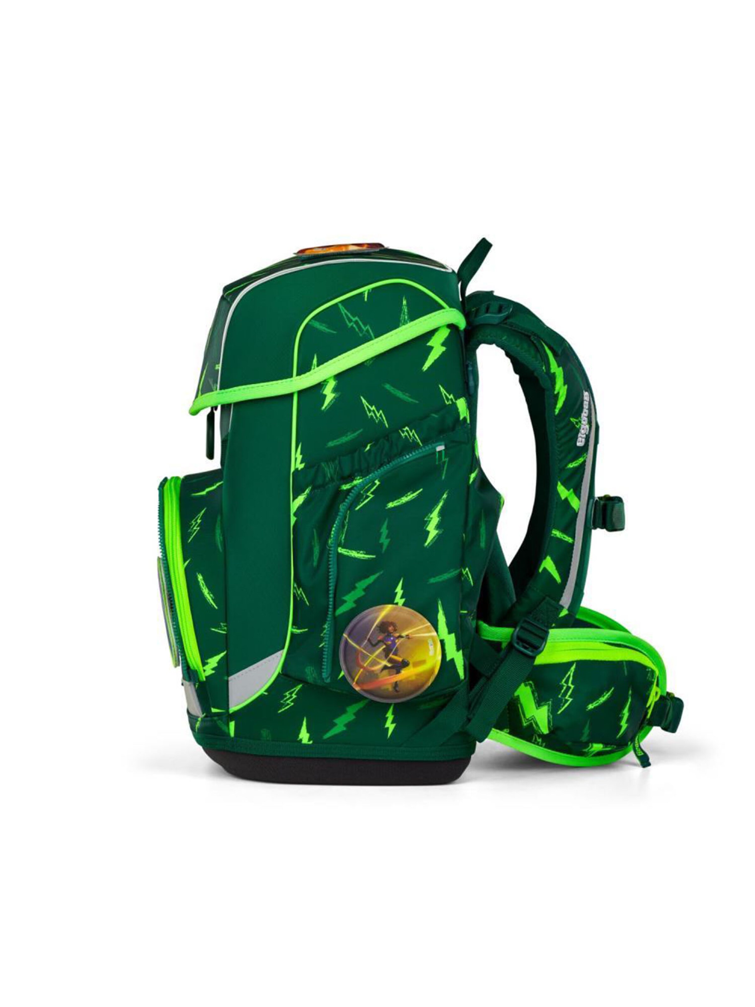 ergobag Rucksack 'Cubo Set 5 tlg'‌‌‌ in Grün