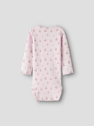 NAME IT Kezeslábas 'NBFFICHERRY' - rózsaszín