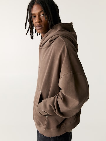 Pull&Bear Tréning póló - barna