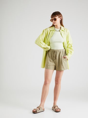 STUDIO SELECT Loose fit Trousers 'Juna' in Green