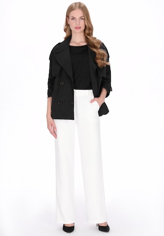 DreiMaster Klassik - Sobretudo meia-estação 'Classic' em preto