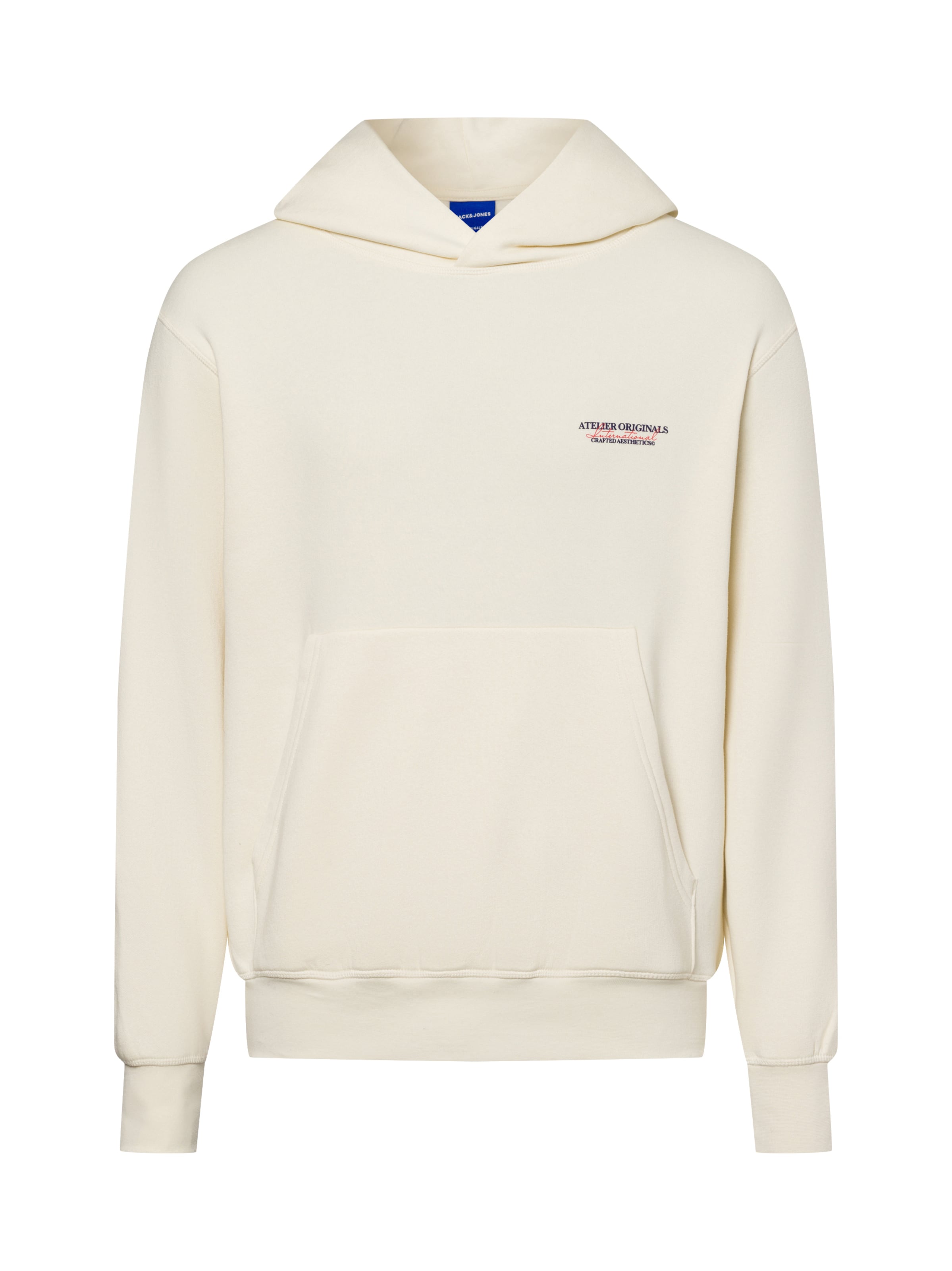 JACK & JONES Sweatshirt 'JJJorislington' in Beige: Vorderseite
