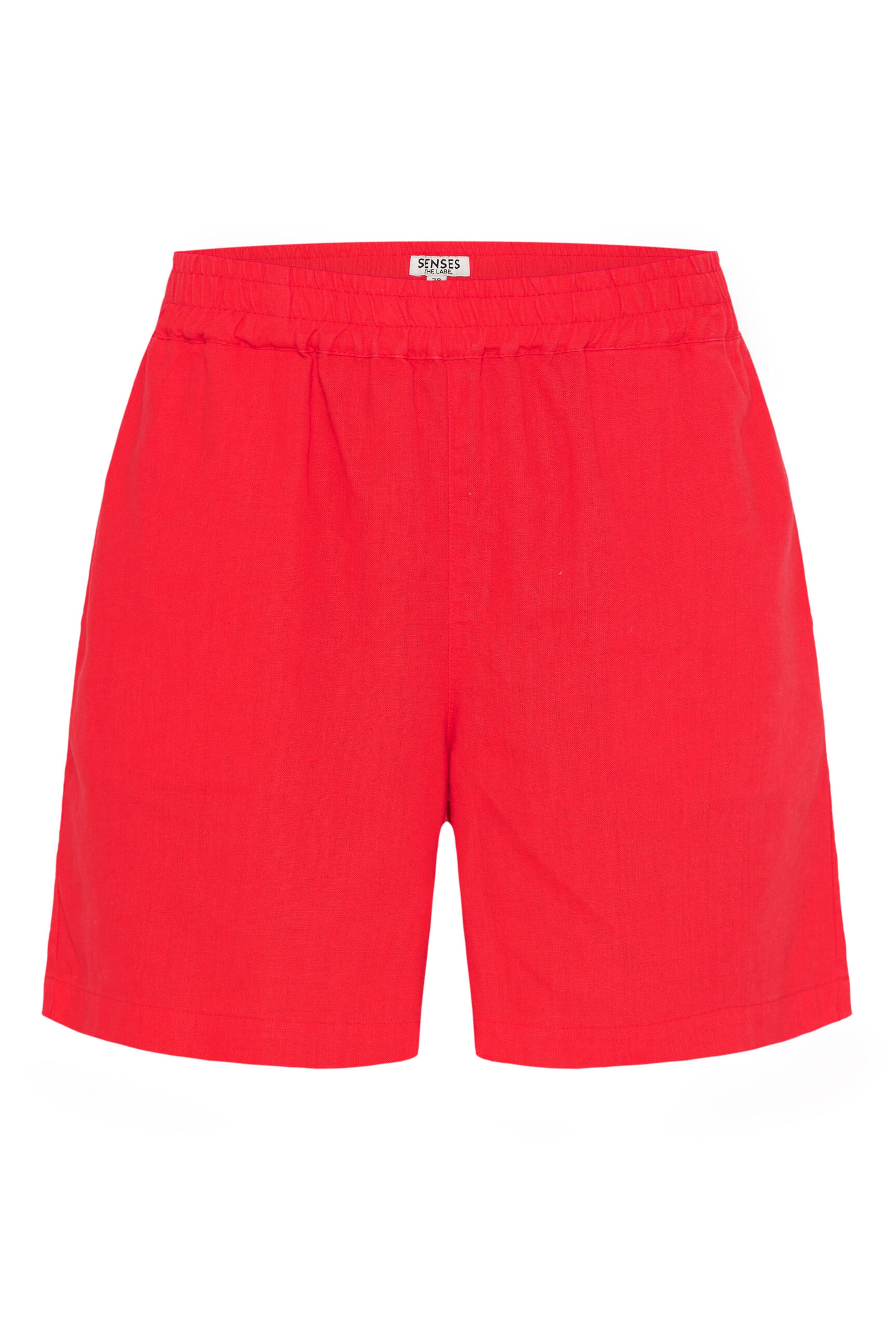 SENSES.THE LABEL Regular Pants in Red: front