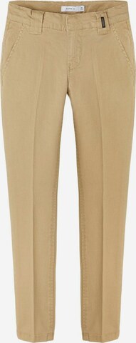 NAME IT Regular Broek 'SILAS' in Beige