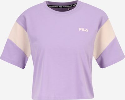 FILA T-shirt fonctionnel 'TEMI' en lavande / blanc cassé, Vue avec produit