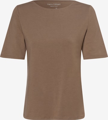Franco Callegari T-Shirt in Braun: predná strana