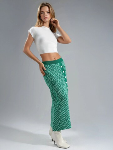 Gonna 'Strickröcke' di My fashion in verde