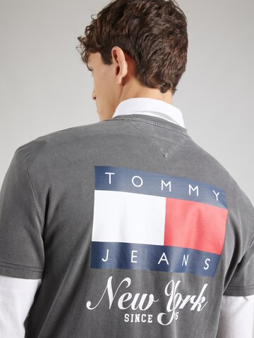Tommy Jeans Koszulka 'HERITAGE' w kolorze szary