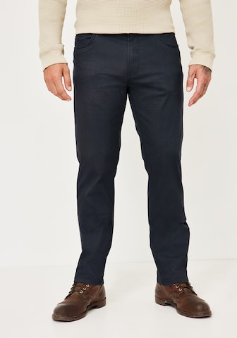 REDPOINT Regular Pants in Blue: front