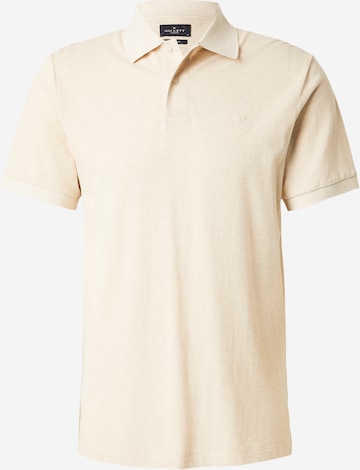 Hackett London Poloshirt 'Mercerised Marl' in Beige: Vorderseite