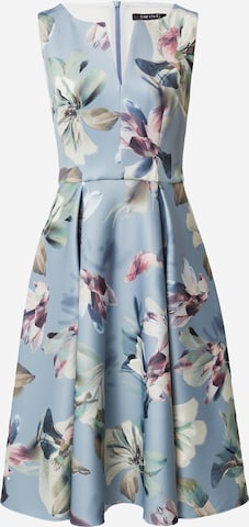 Robe SWING en bleu : devant