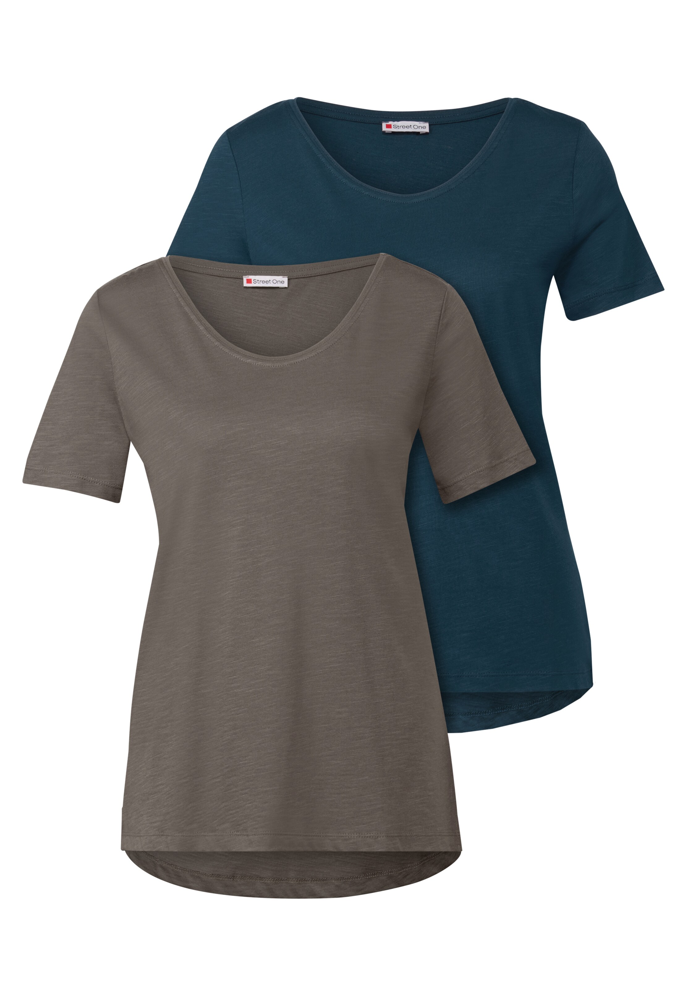 STREET ONE Shirt in Blue: front