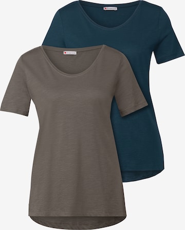 STREET ONE Shirt in Blue: front