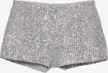 Regular Pantalon 'PACIFIC' Pull&Bear en argent : devant