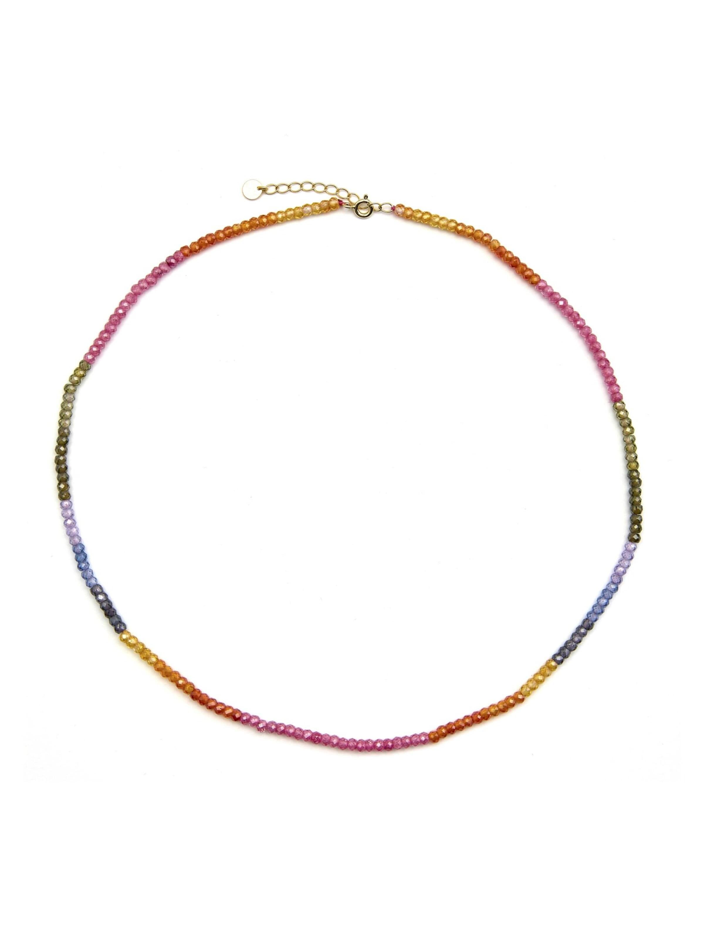 Luxenter Kette 'Siran'‌‌‌‌‌‌‌‌ in Mischfarben: Vorderseite