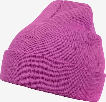 MSTRDS Beanie in Pink: front