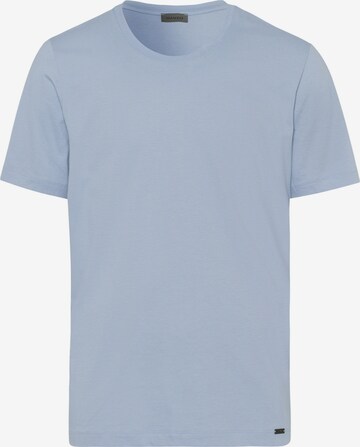 Hanro Shirt in Blauw: voorkant