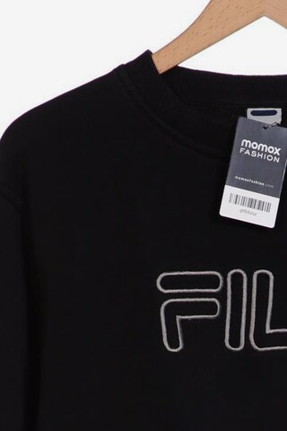 FILA Sweatshirt & Zip-Up Hoodie in L-XL in Black