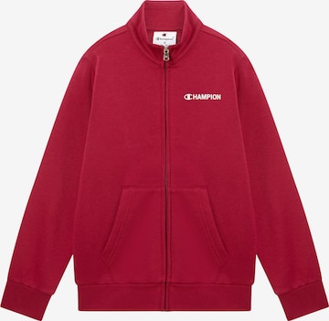 Champion Authentic Athletic Apparel Кофта на молнии в Красный: спереди