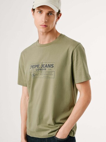 Pepe Jeans Shirt 'Tharky' in Groen