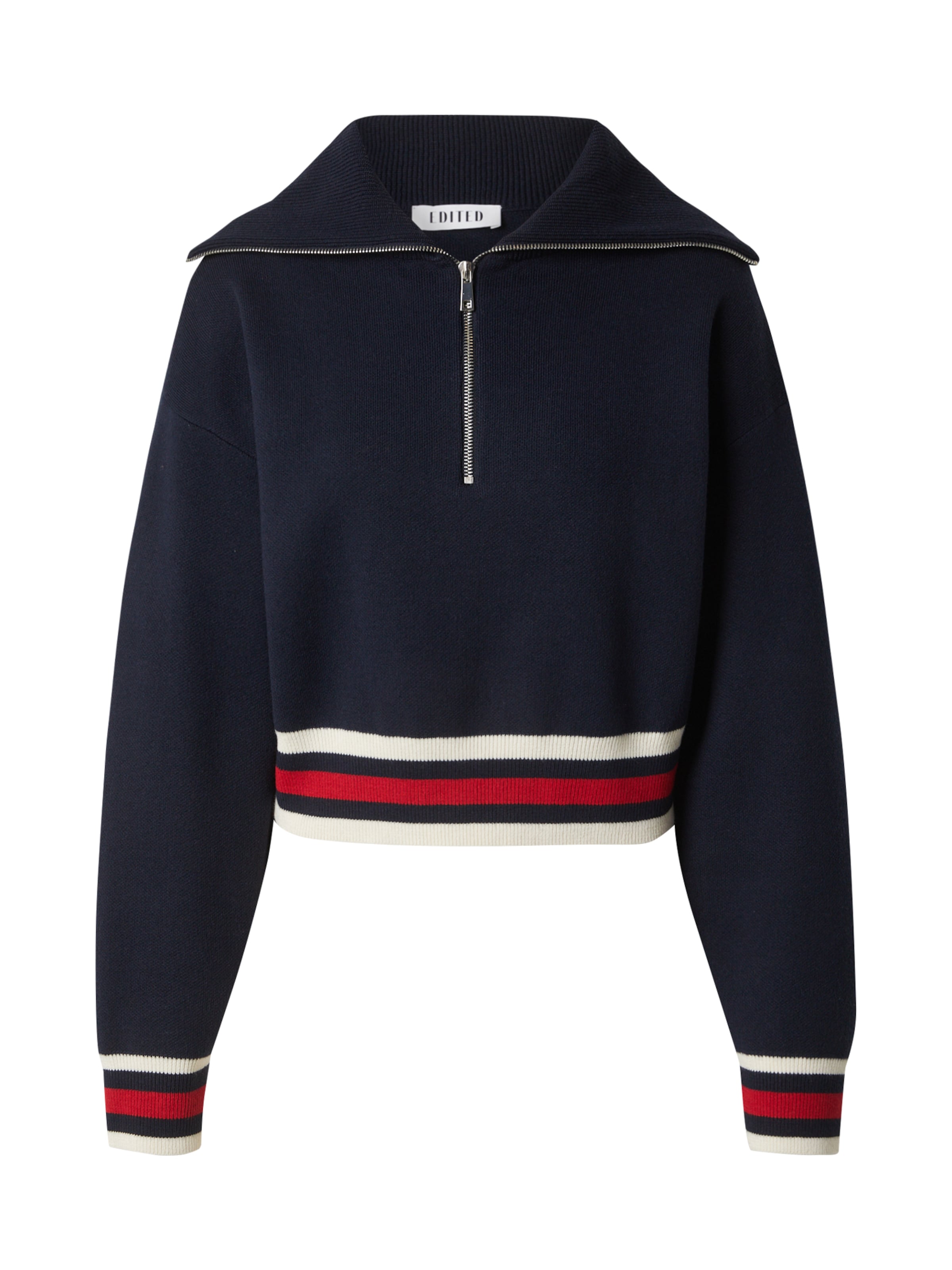 EDITED - Pullover 'Zadie' em azul: frente