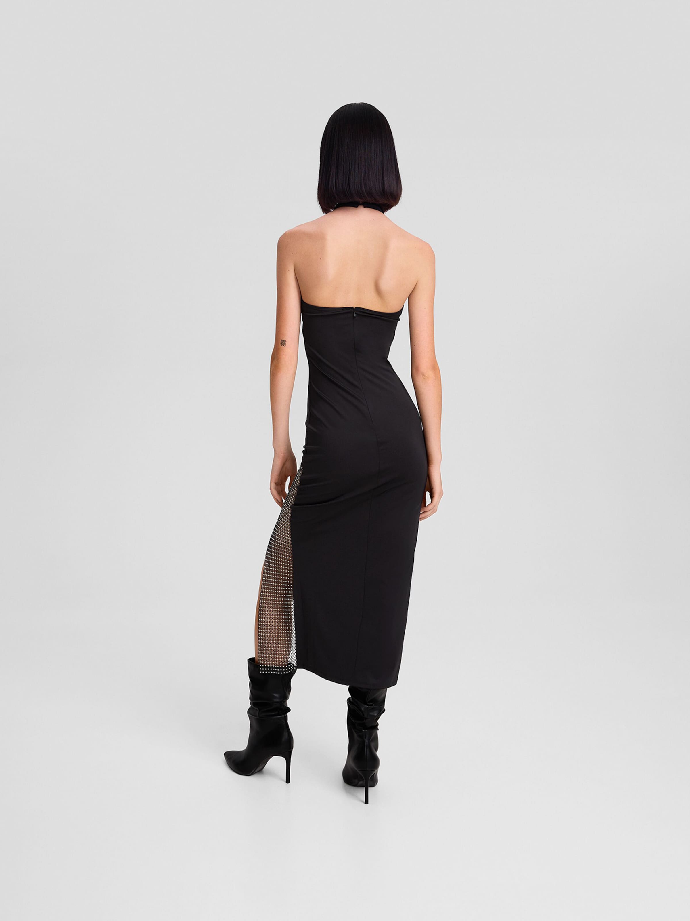 Robe de soiree Bershka en Noir ABOUT YOU