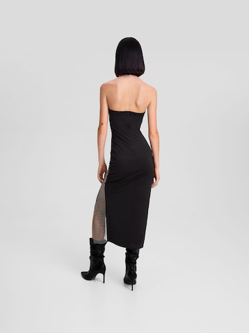 Robe de soirée Bershka en noir