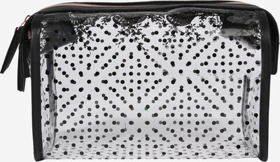 Hunkemöller Trousse de maquillage en noir / transparent, Vue avec produit