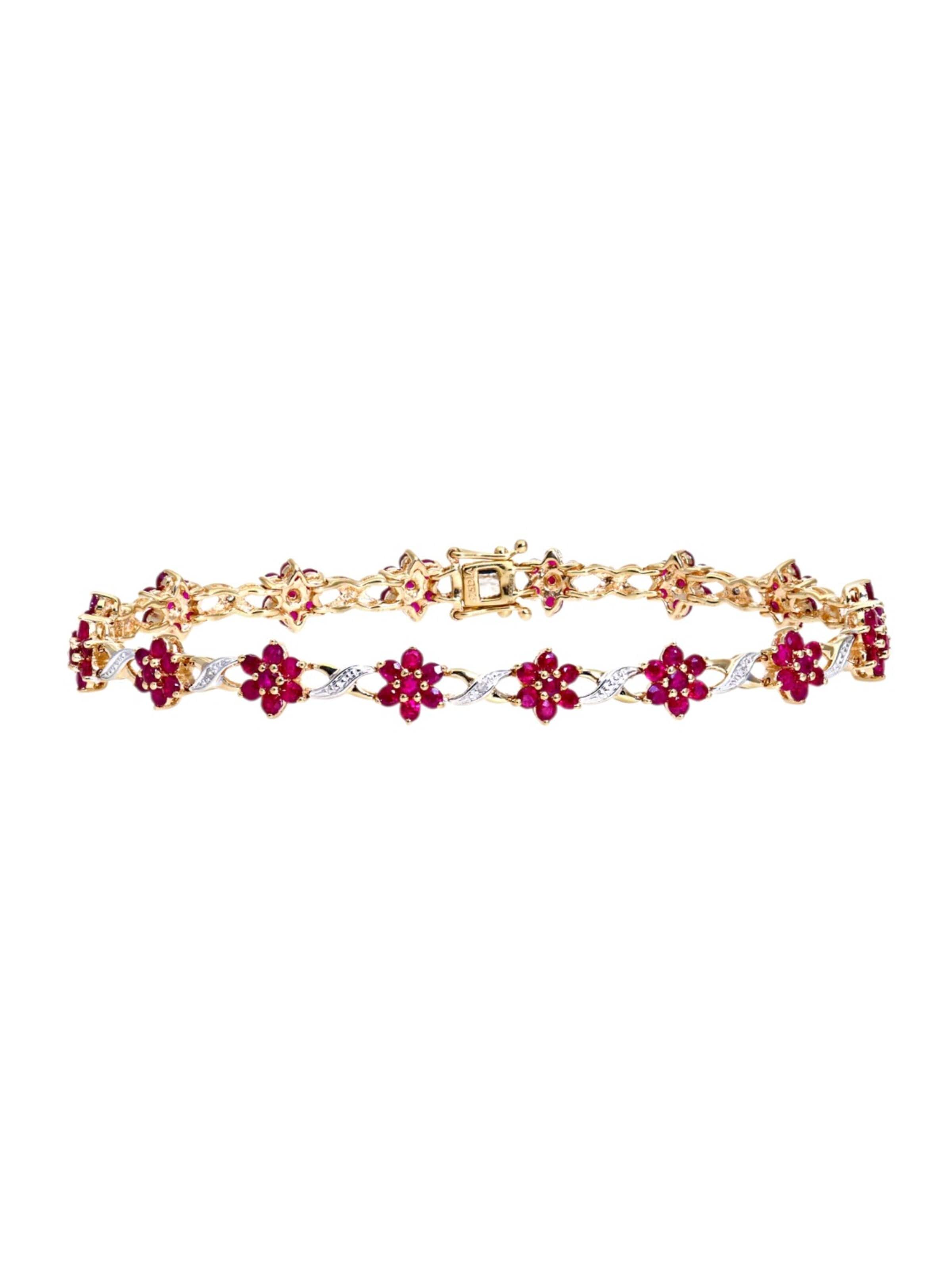 DIAMANT LETERNEL - Pulsera en oro: frente