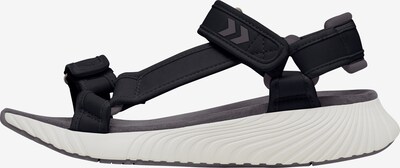 Hummel Sandales en noir, Vue avec produit