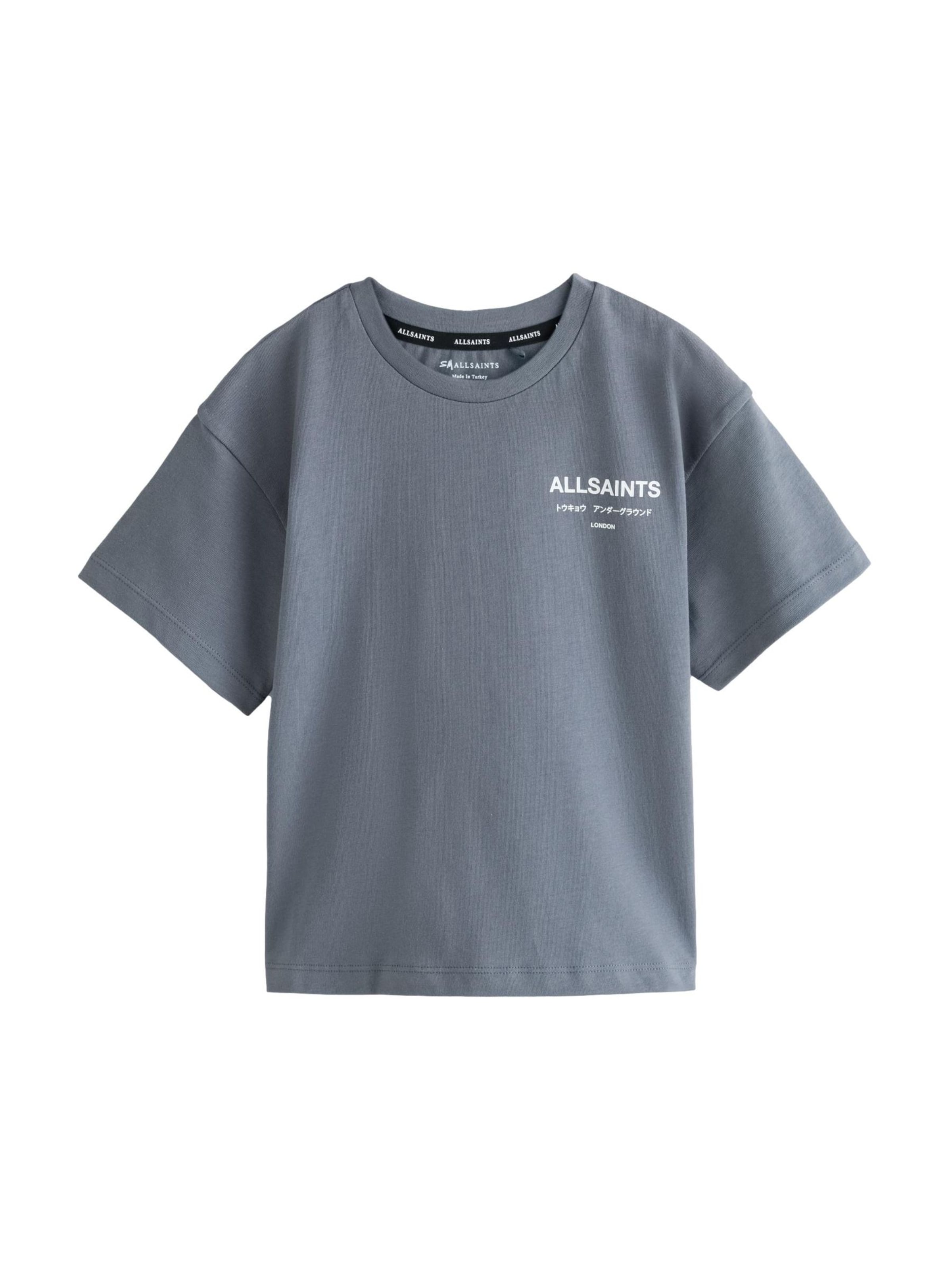 smALLSAINTS - Camiseta en gris: frente