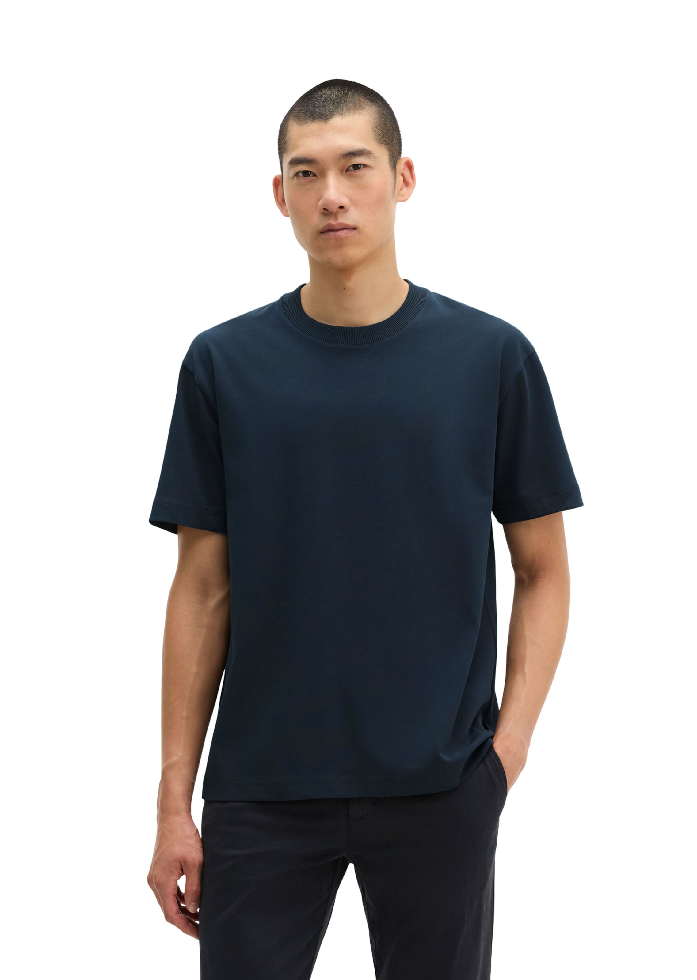 Marc O'Polo T-Shirt in Blau: Vorderseite