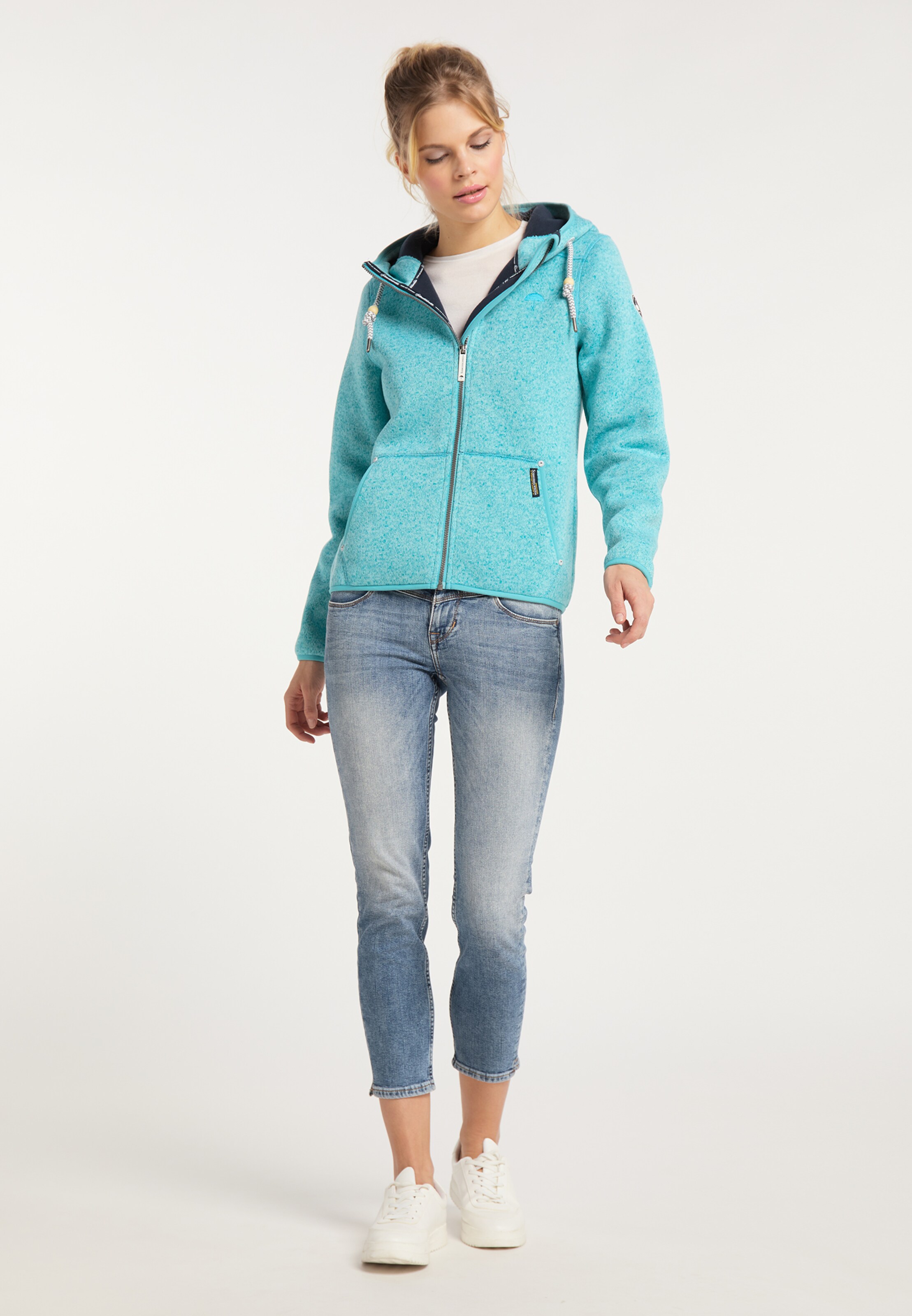 Frauen Jacken Schmuddelwedda Fleecejacke in Blau - SF40958 Frauen Jacken Schmuddelwedda Fleecejacke in Blau - SF40958