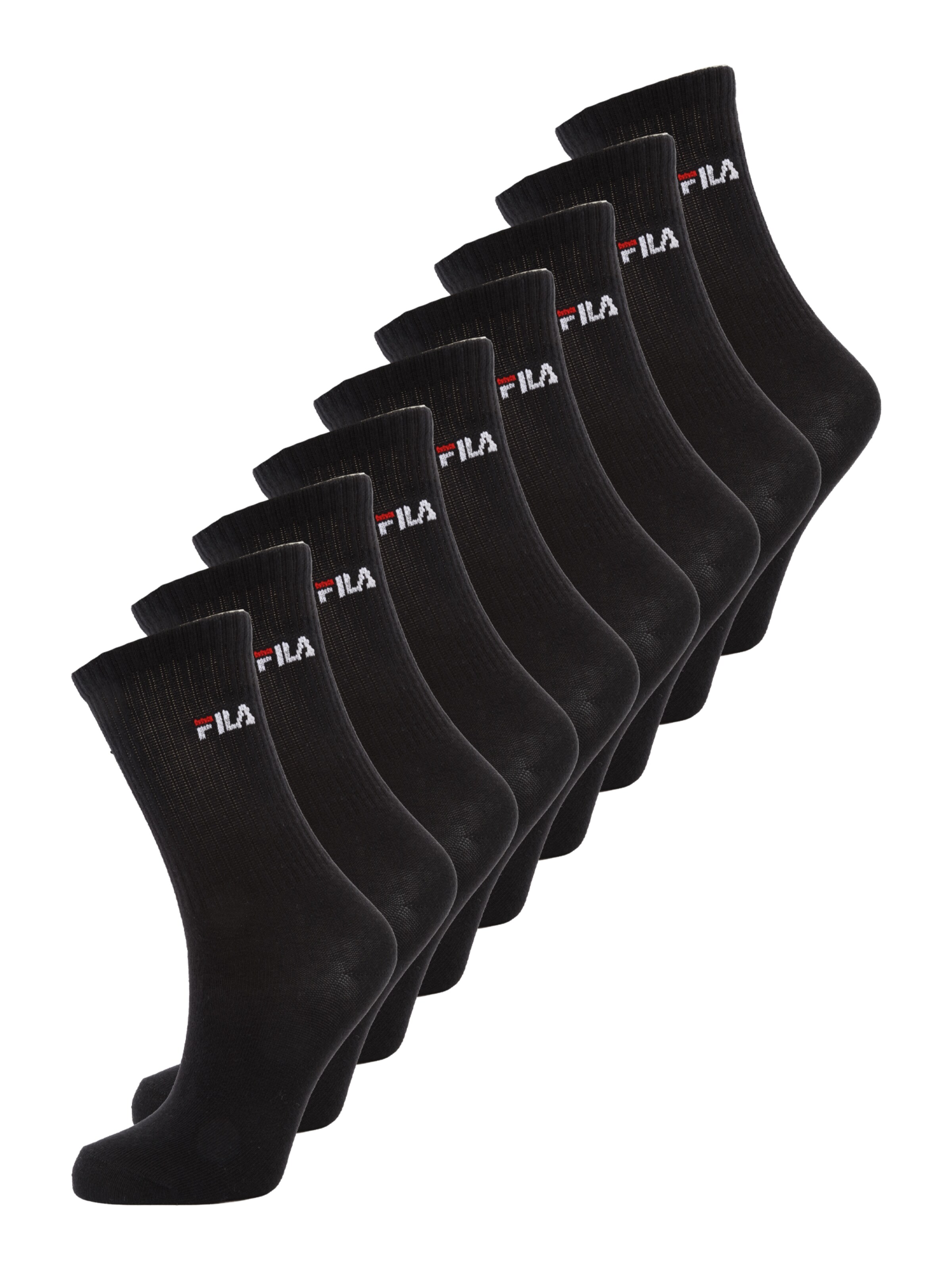 Chaussettes FILA en noir : devant