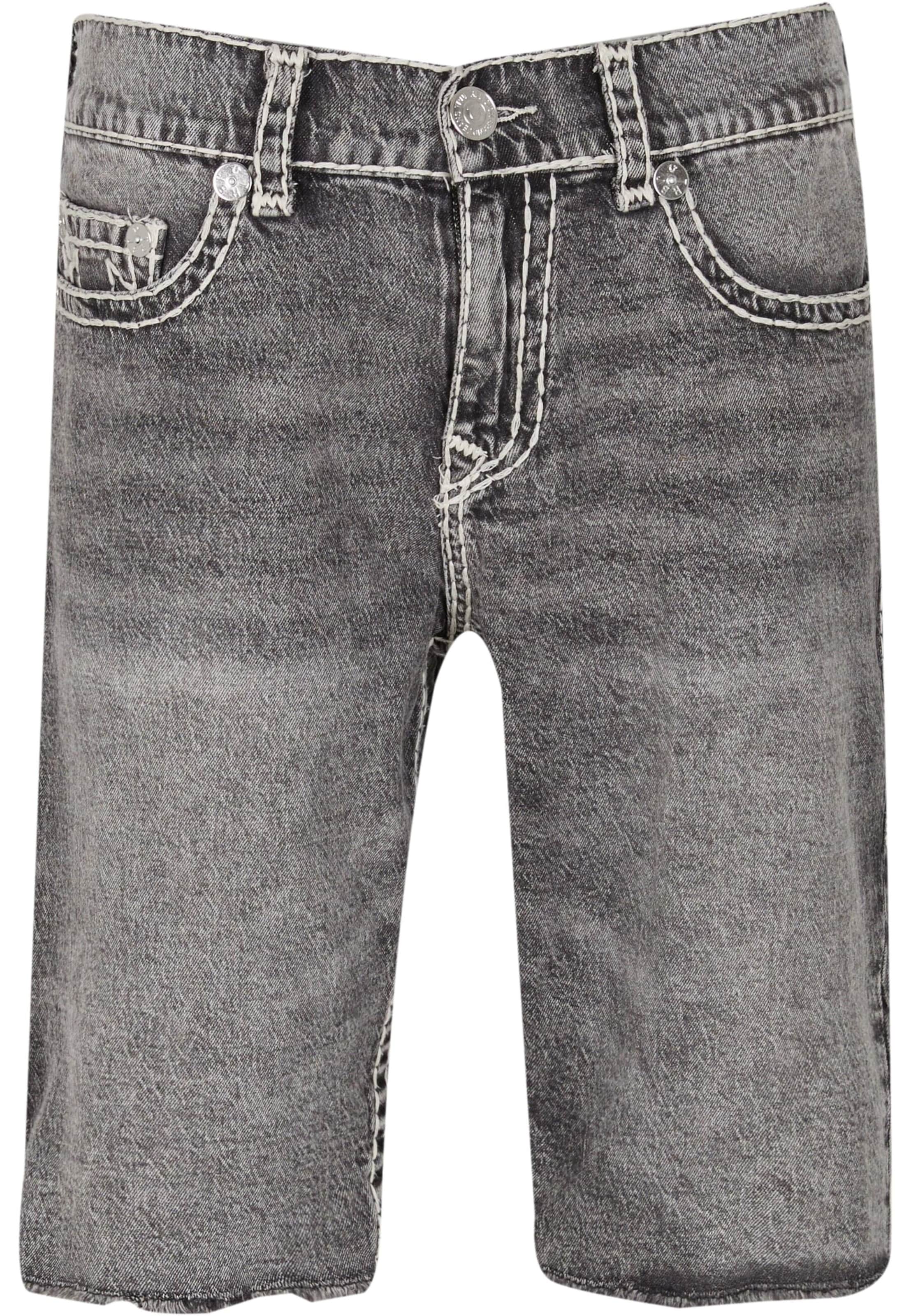 True Religion Regular Jeans 'Ricky' in Zwart: voorkant