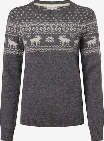 Marie Lund Sweater in Grey: front