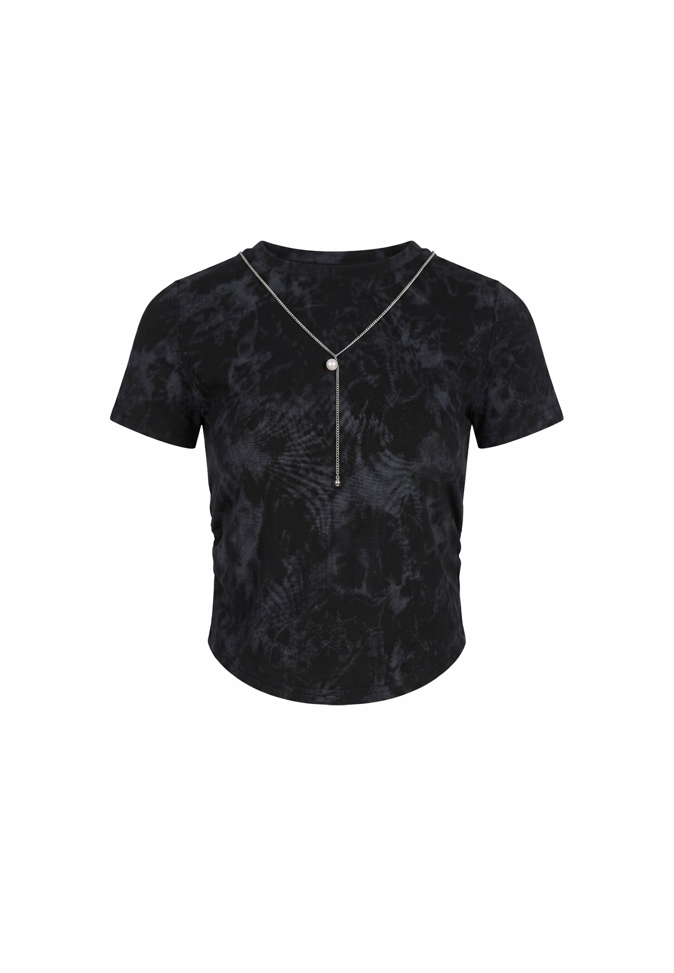 T-shirt 'Glamour' faina en noir : devant