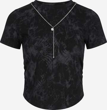 T-shirt 'Glamour' faina en noir : devant