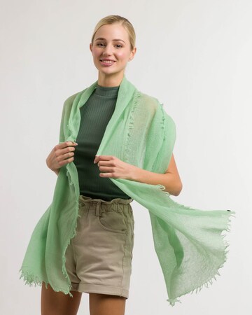 FRAAS Schal in Grün: Vorderseite