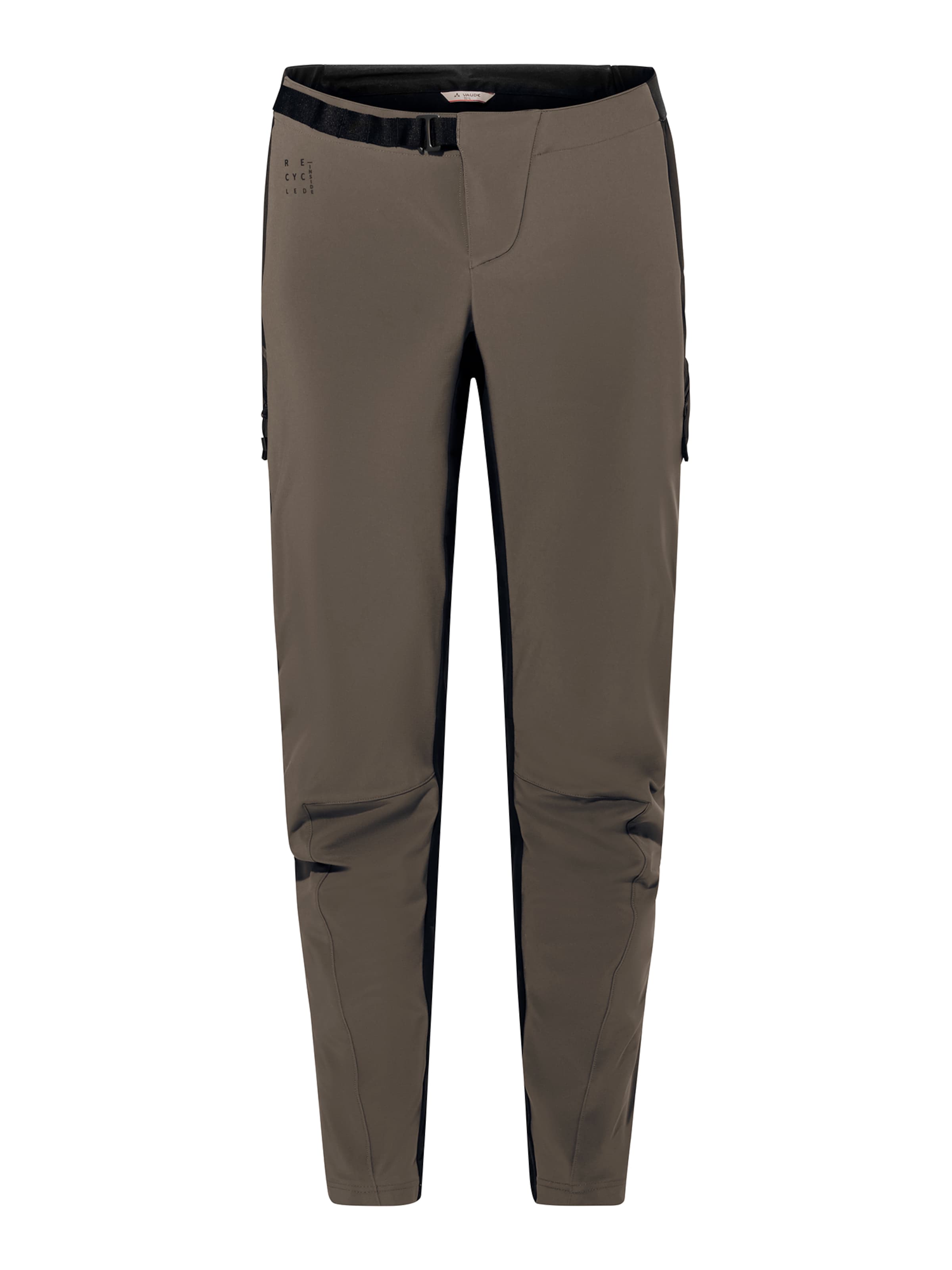 VAUDE Regular Outdoorbroek 'Moab Pro SFT' in Bruin: voorkant