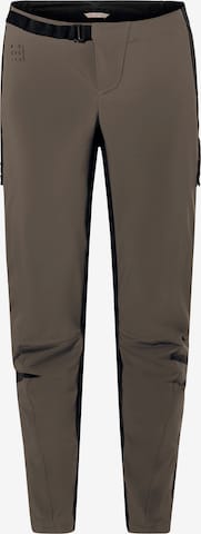 VAUDE Regular Outdoorbroek 'Moab Pro SFT' in Bruin: voorkant